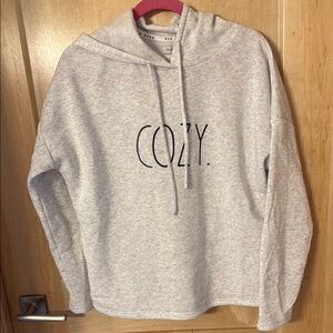 Rae Dunn Cozy Gray Women's Sweater